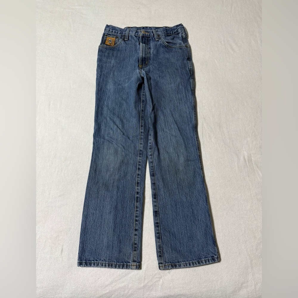 Cinch‎ Jeans Mens 27x28 Gold Label Bootcut Western Wear *Stained